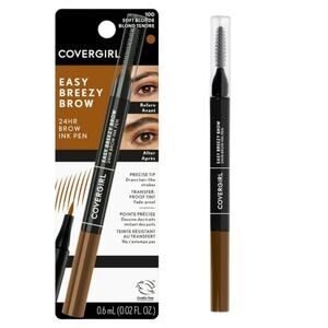 NEW Covergirl Easy Breezy Brow INK PEN Soft Blonde Eyebrow Pencil Smudge Proof